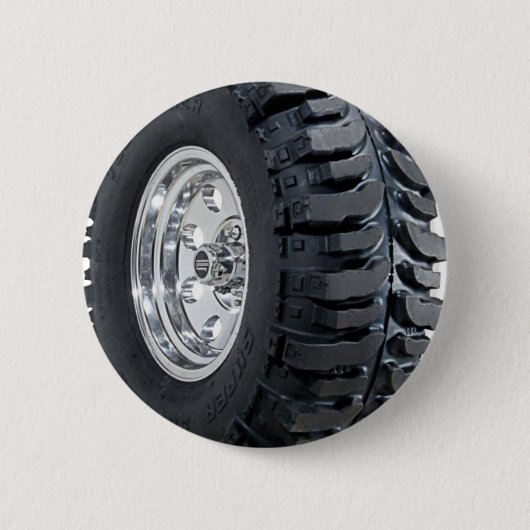 Super Swamper Bogger Ronde Button 5,7 Cm (Voorkant)