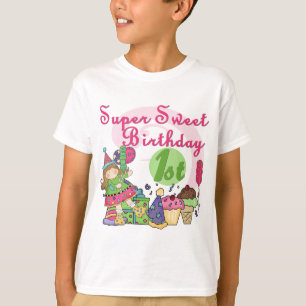 Super Sweet 1e Verjaardag T-shirts en geschenken