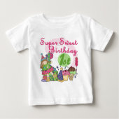 Super Sweet 1e Verjaardag T-shirts en geschenken (Voorkant)