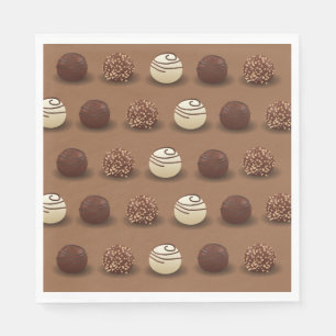 Super Sweet Chocolate Birthday Party Servet