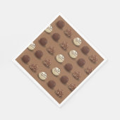 Super Sweet Chocolate Birthday Party Servet (Hoek)