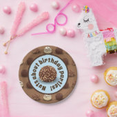 Super Sweet Chocolate Making Birthday Party Blue Papieren Bordje (Feest)