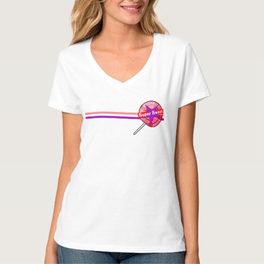 Super Sweet Lolly T-shirt (Voorkant)