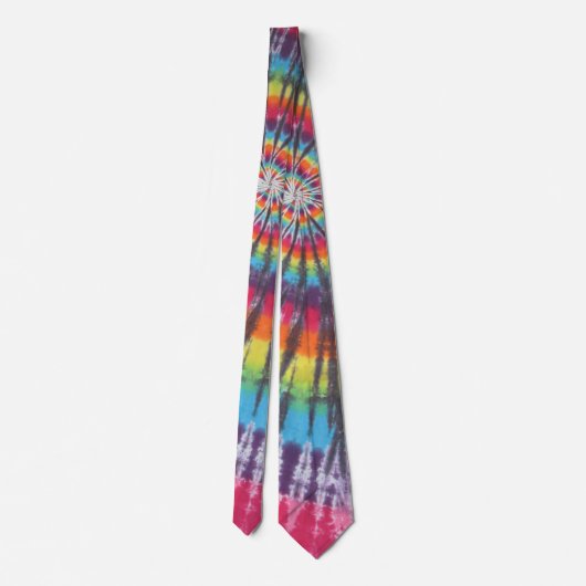 Super Swirl Tie Dye Stropdas (Achterkant)