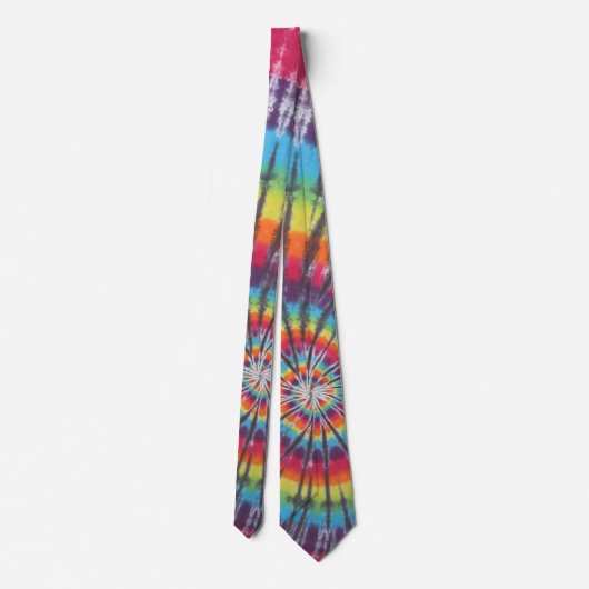 Super Swirl Tie Dye Stropdas (Achterkant)
