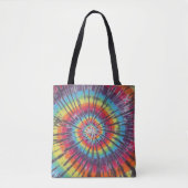 Super Swirl Tie Dye Tote Bag (Voorkant)