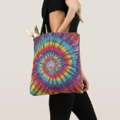 Super Swirl Tie Dye Tote Bag (Dichtbij)