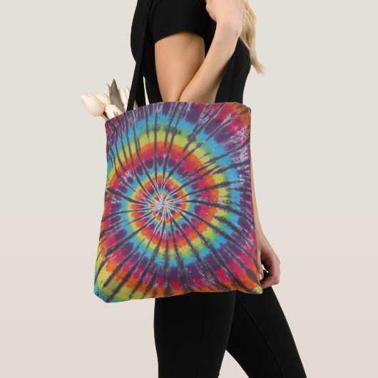 Super Swirl Tie Dye Tote Bag (Dichtbij)