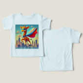 Super Tall, Super Calm - Giraffe Hero (Ontwerp Voorkant & Achterkant)