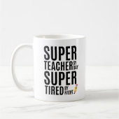 Super Teacher By Day Funny Teacher Koffiemok (Links)