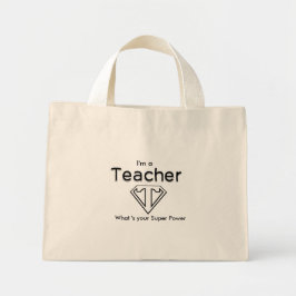 Super Teacher Canvas Canvas tas
