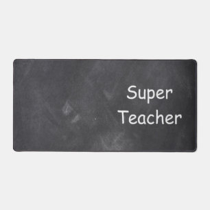Super Teacher Chalkboard Design Class Decoration Bureaumat