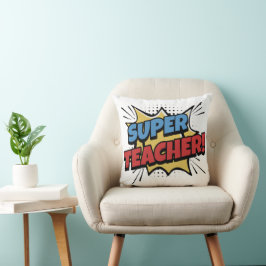 Super Teacher Comic Style Kussen