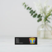 Super Teacher Skinny Profile Cards Mini Visitekaartje (Staand voorkant)
