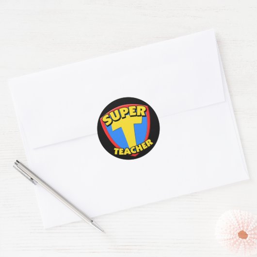 Super Teacher Sticker (Envelop)