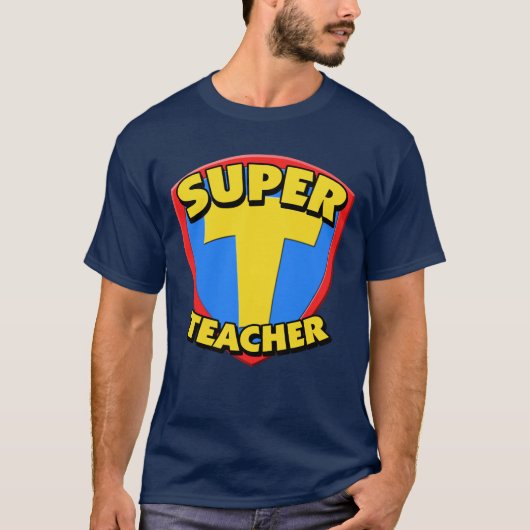 Super Teacher T-Shirt (Voorkant)