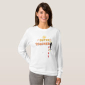 Super Teacher Vibe Longsleeve T-shirt (Voorkant volledig)