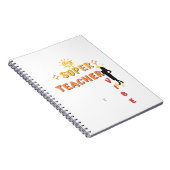 Super Teacher Vibe Notitieboek (Rechterzijde)