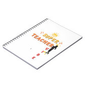 Super Teacher Vibe Notitieboek (Linkerzijde)