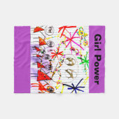 Super Team Blanket Fleece Deken (Voorkant (Horizontaal))