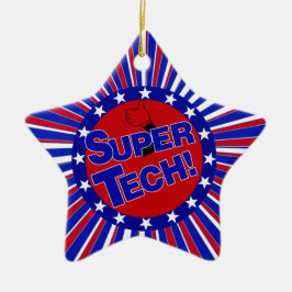 SUPER TECH BUTTON PATRIOTISCH .png Keramisch Ornament