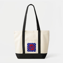 SUPER TECH BUTTON PATRIOTISCH .png Tote Bag