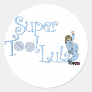 Super Tool Lula-sticker Ronde Sticker
