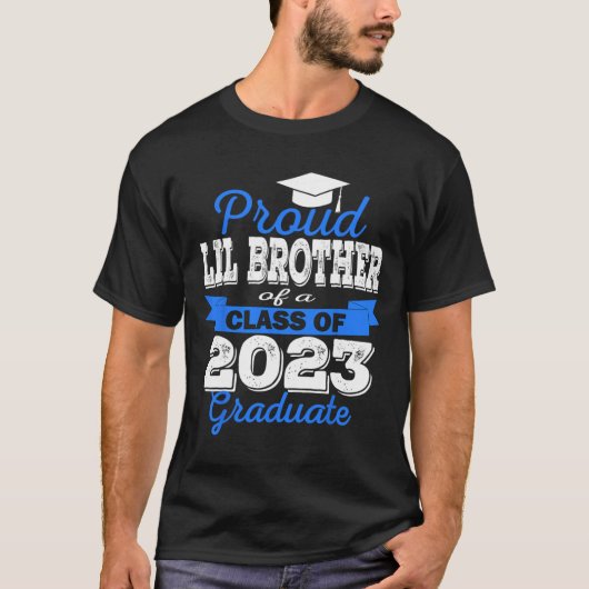 Super Trots Broertje van 2023 Afstuderen Awesom T-shirt (Voorkant)