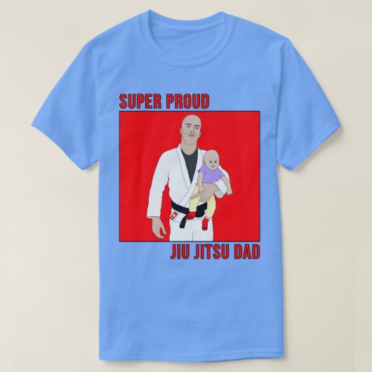 Super Trots Jiu Jitsu Papa T-shirt (Design voorkant)