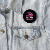 Super trots op de afstudeerpop van de afgestudeerd ronde button 5,7 cm (In situ)