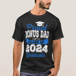 Super Trotse Bonus Papa van 2025 Afstuderen Afstud T-shirt