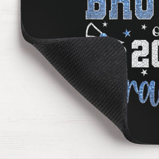 Super trotse broer van 2025 Afstuderen Afstuderen  Muismat (Hoek)