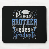 Super trotse broer van 2025 Afstuderen Afstuderen Muismat (Voorkant)