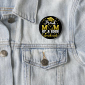 Super trotse moeder van eindexamenklas 2026 ronde button 5,7 cm (In situ)