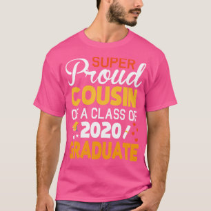 Super trotse neef van een klasse van 2020 Afstuder T-shirt