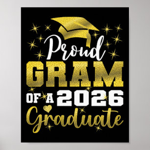 Super trotse opa/oma van eindexamenstudent 2026 poster