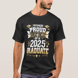 Super trotse oudoom van een klasse 2025 Afstuderen T-shirt