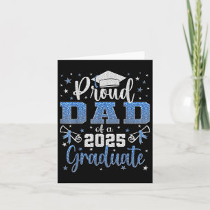 Super trotse vader van 2025 Afstuderen senior Afst Kaart