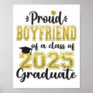 Super trotse vriend van 2025 Afstuderen Afstuderen Poster
