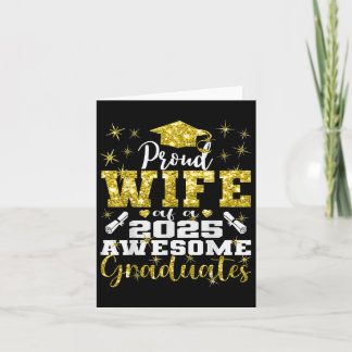 Super trotse vrouw van 2025 Afstuderen Senior Grad Kaart