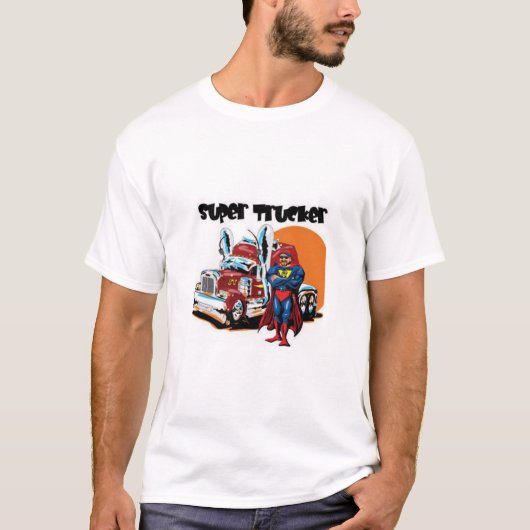 Super Trucker T-shirt (Voorkant)