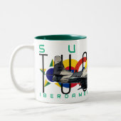 SUPER TUCANO TWEEKLEURIGE KOFFIEMOK (Links)