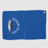 Super Tuna BTS Jin Golfhanddoek (Horizontaal)