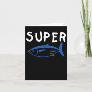 Super Tuna Visleger Army Funny Kpop Muziek Cadeaus Kaart