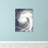 Super Tyfoon Podul Canvas Afdruk (Insitu (Houten vloer))