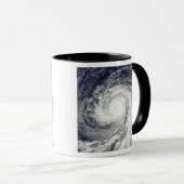 Super Typhoon Choi-wan over de Marianen Mok (Voorkant rechts)