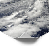 Super Typhoon Choi-wan over de Marianen Poster (Hoek)