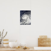 Super Typhoon Choi-wan over de Marianen Poster (Keuken)
