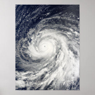Super Typhoon Choi-wan over de Marianen Poster