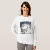 Super Typhoon Choi-wan over de Marianen T-shirt (Voorkant volledig)